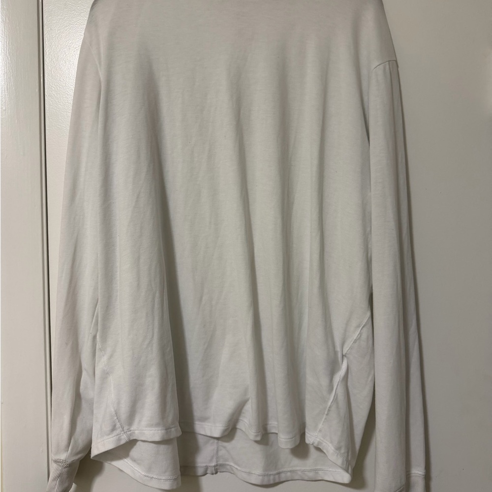 Nike White Long Sleeve Shirt